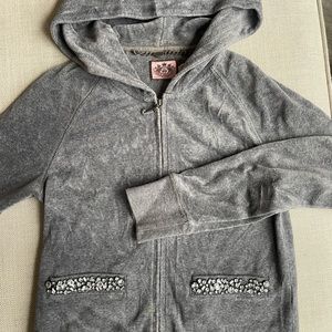 Juicy Couture Velvet zip-up Hoodie